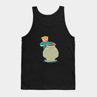 Pottery Making Tank Top